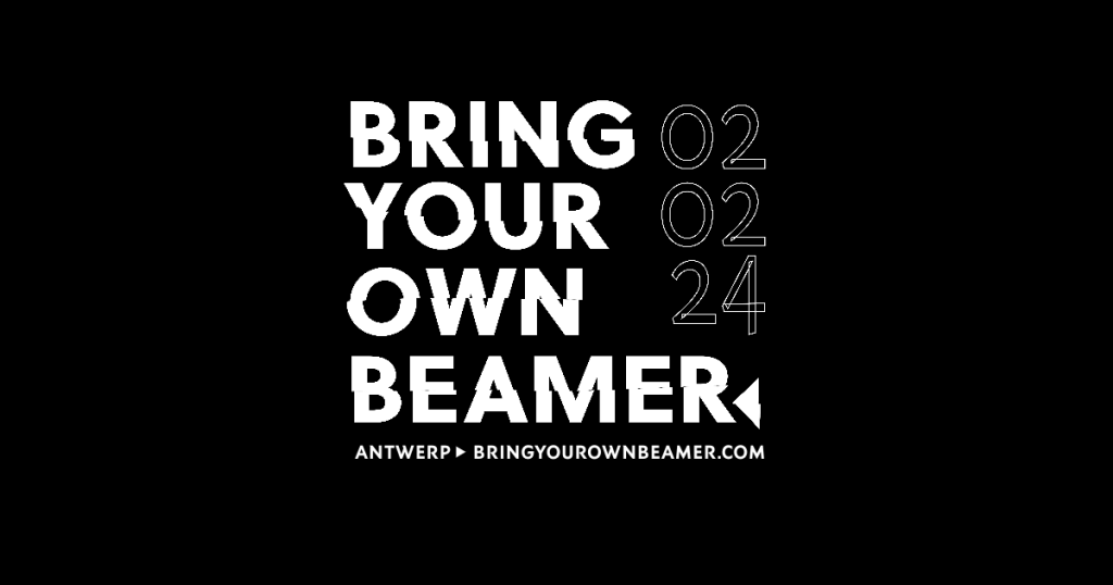 Event banner for - Bring Your own beamer 02/2024 - Antwerp